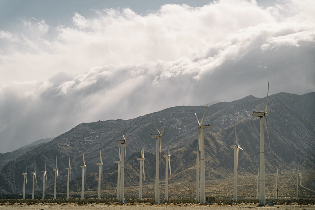 Des éoliennes