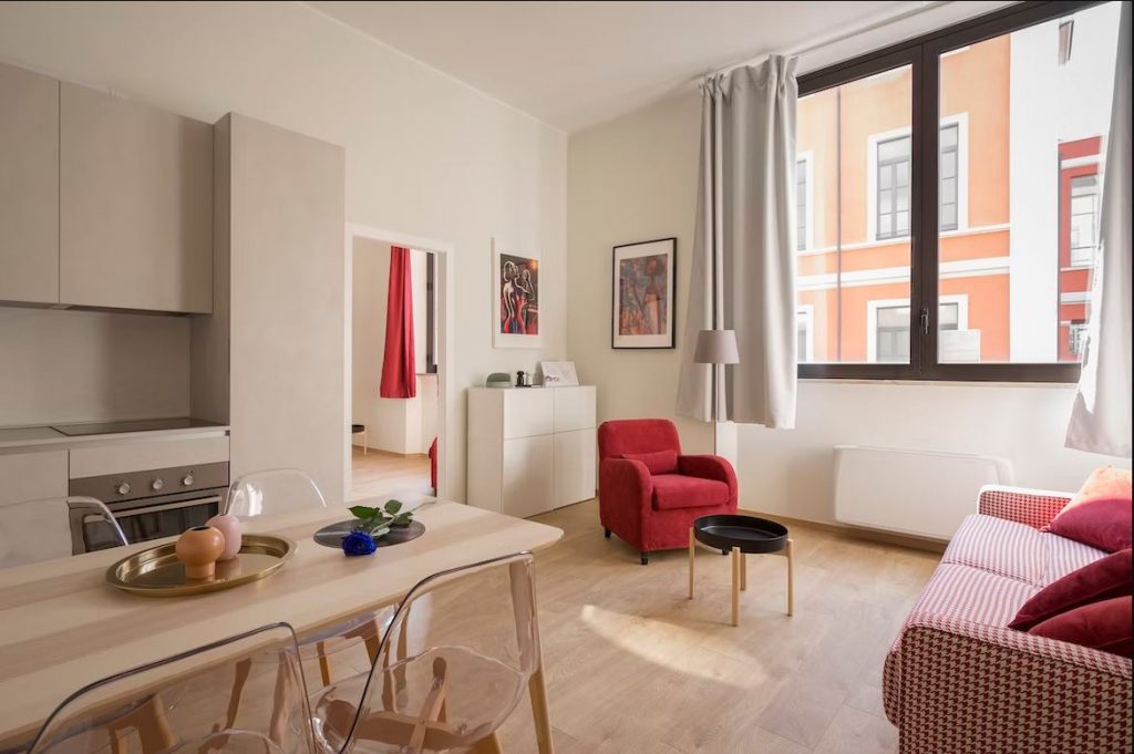 l'intérieur d'un appartement