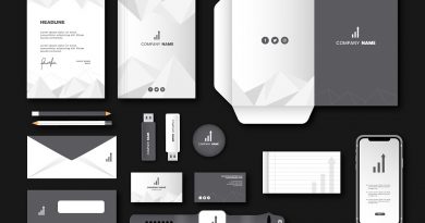des éléments graphiques pour une marque