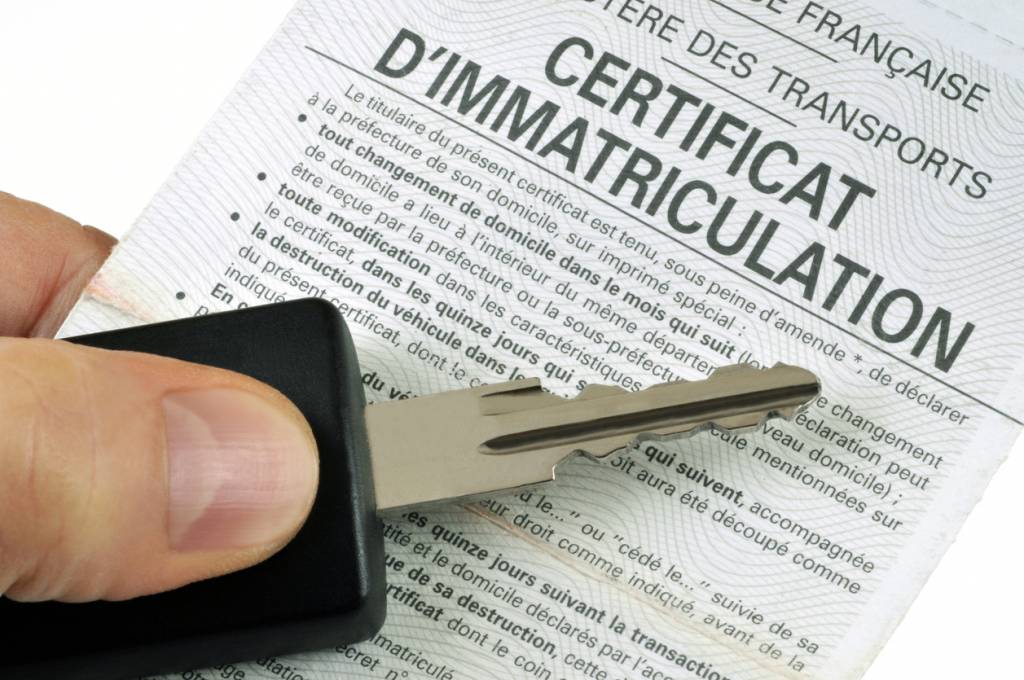 Demande de carte grise
