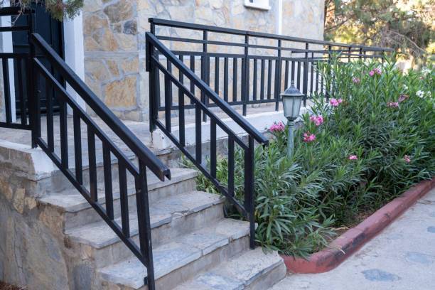 sécuriser un escalier extérieur
