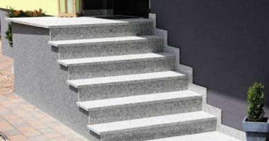 un escalier extérieur
