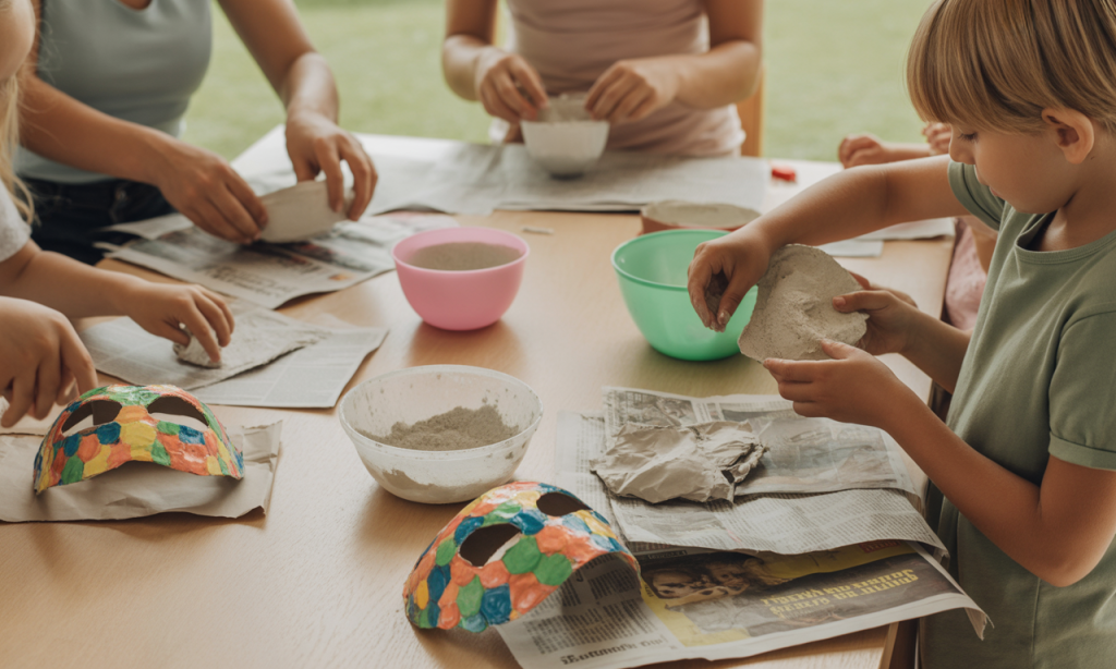 découvrez notre recette simple et écologique pour réaliser du papier mâché. apprenez à créer des objets décoratifs et ludiques tout en préservant l'environnement grâce à des matériaux recyclés. idéal pour les activités manuelles en famille ou à l'école!