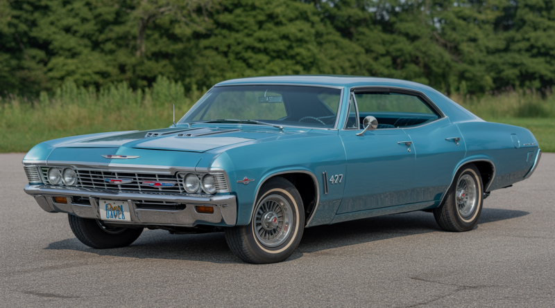 découvrez la chevy impala 4 portes 1967 avec moteur 427 : dimensions, fiche technique détaillée, équipements et options disponibles pour la version super sport (ss).