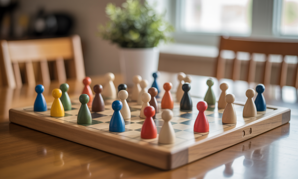 découvrez la règle simple et illustrée du jeu des petits chevaux, ainsi que plusieurs variantes familiales pour pimenter vos parties et jouer en famille en toute simplicité !