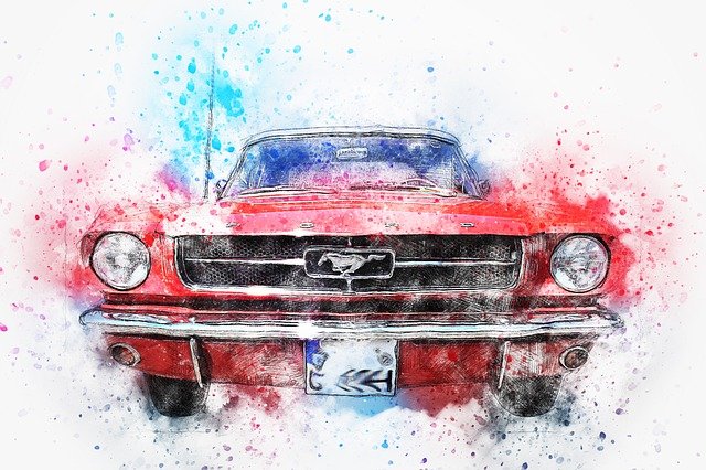 Beau dessin de voiture