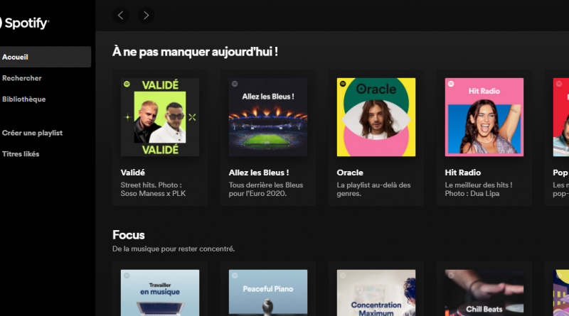 Spotify Web Player