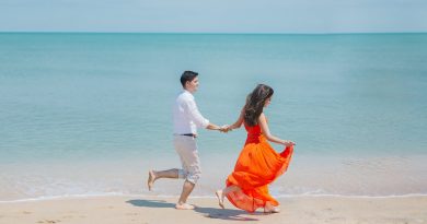 Couple sur la plage