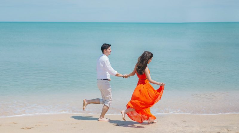 Couple sur la plage