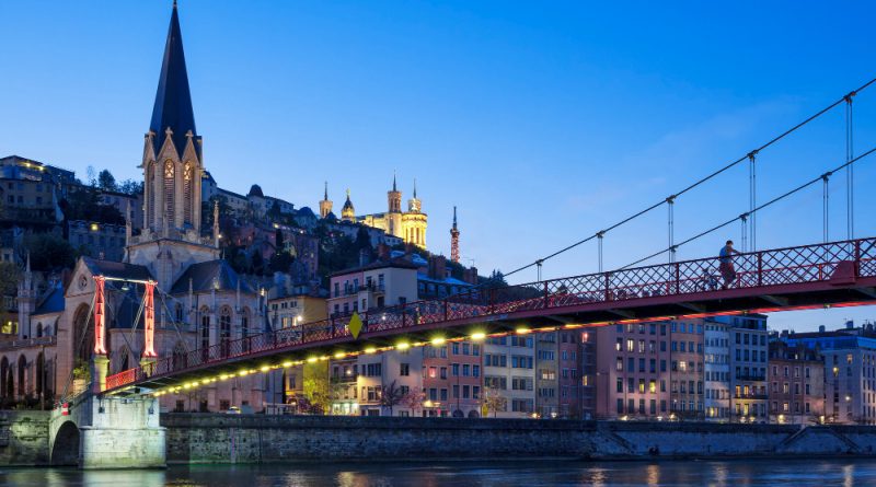 Vue de la ville de Lyon