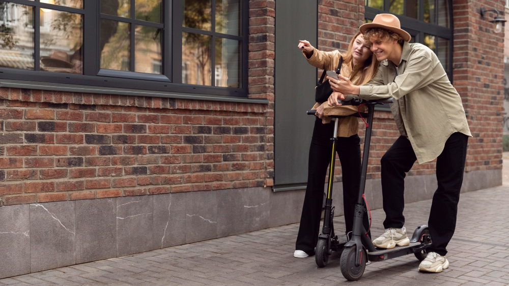 endroit pour attacher trottinette