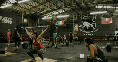 plusieurs personnes en train de faire des exercices de CrossFit