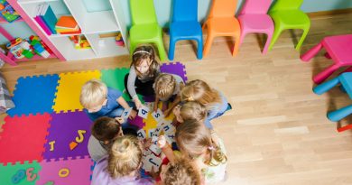 Métier travailler avec des enfants