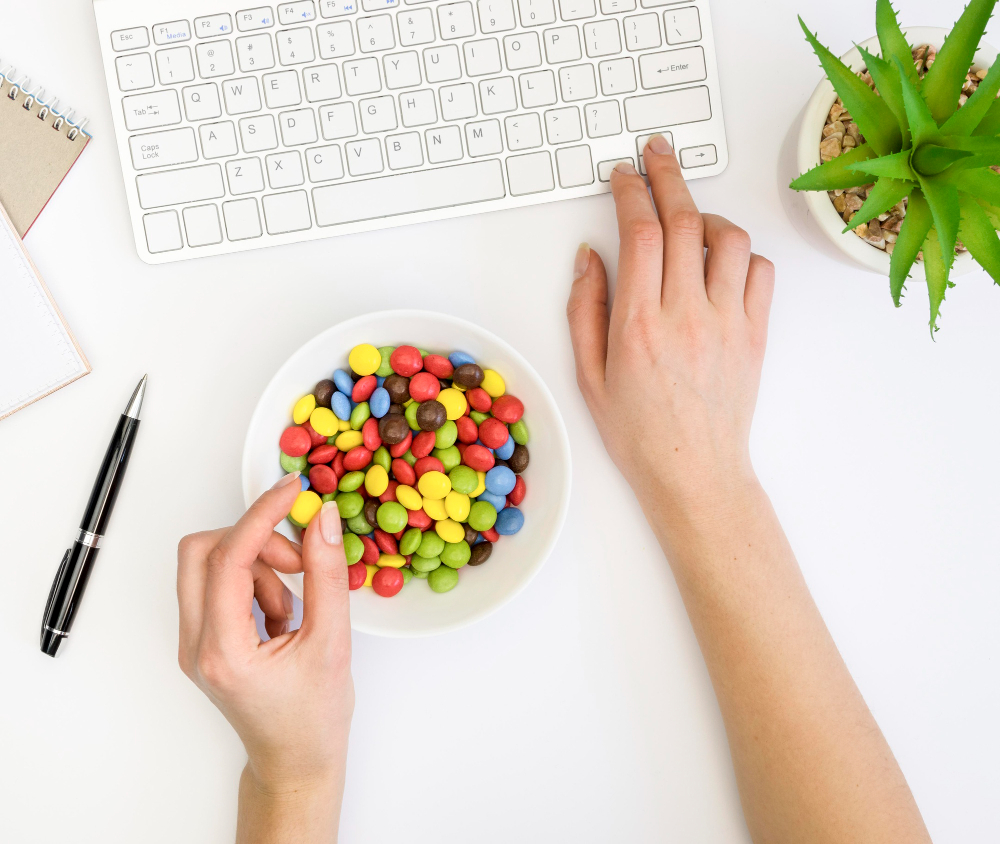 clavier bonbons