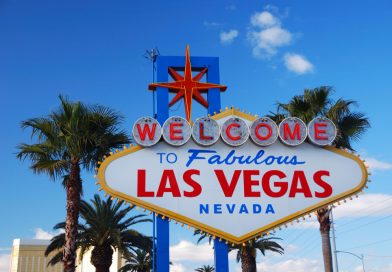 vue d'un panneau indiquant Casino à Las Vegas