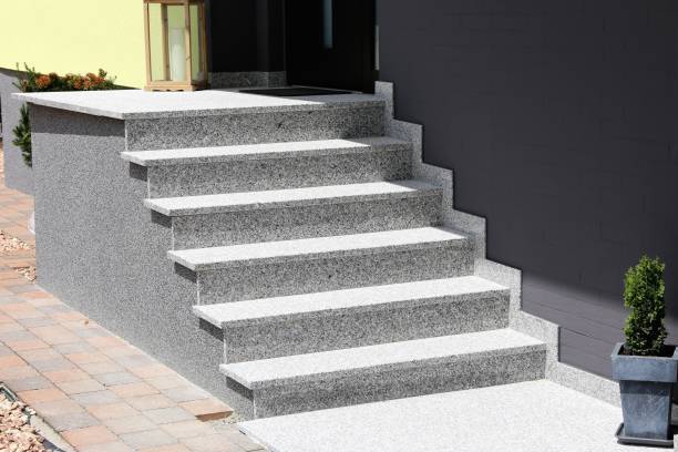 un escalier extérieur