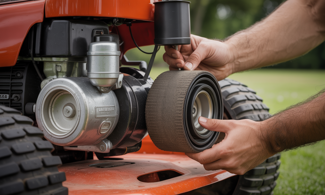 apprenez à changer et à bien tendre la courroie de votre tondeuse tracteur grâce à notre guide pratique et facile à suivre.
