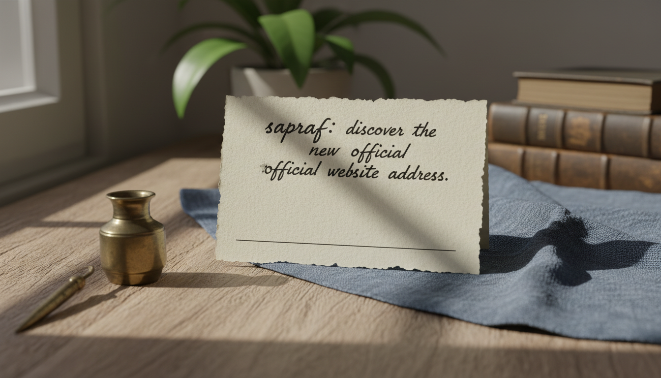 découvrez la nouvelle adresse officielle du site sapraf et accédez à toutes nos offres et services actualisés en un seul clic.