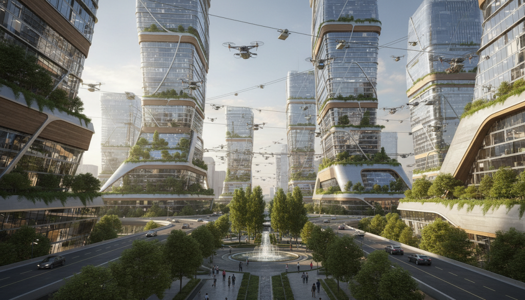découvrez à quoi ressembleront les villes de 2050 à travers un aperçu fascinant du futur urbain, entre innovations technologiques, développement durable et transformations architecturales.