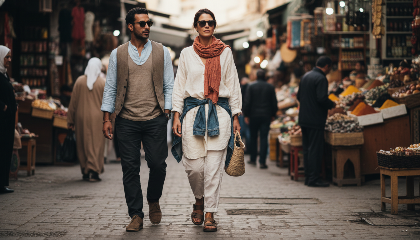 découvrez des conseils pratiques pour choisir la tenue idéale lors d'un voyage au maroc en octobre, alliant confort, style et adaptation au climat automnal.