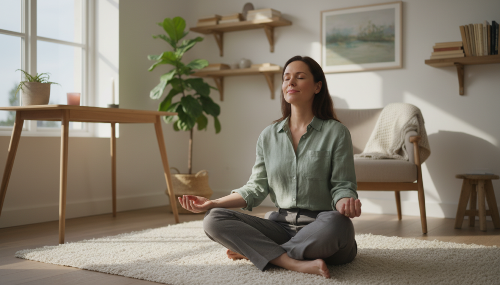 découvrez la méthode efficace en 5 minutes utilisée par les femmes qui réussissent pour éliminer le stress et terminer leur journée sereinement.