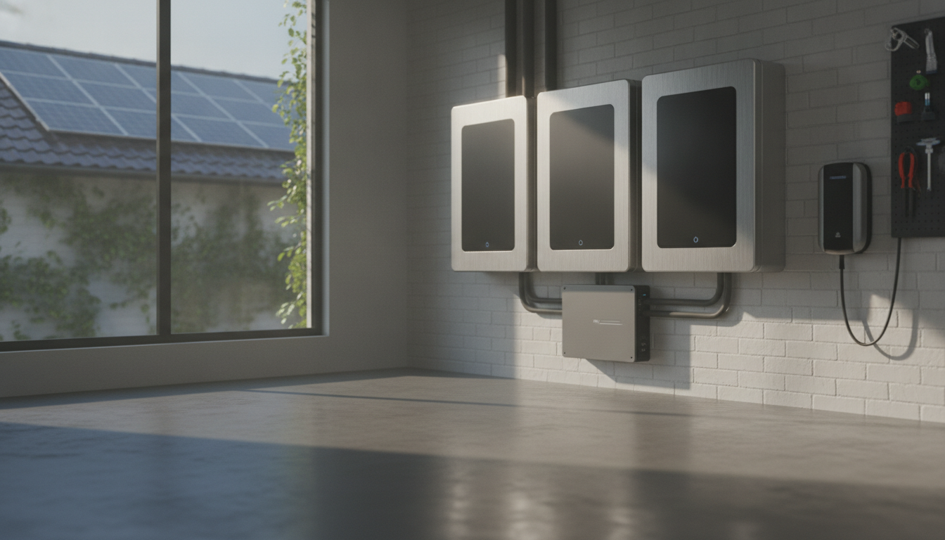 découvrez comment les batteries solaires permettent d'assurer une autonomie énergétique à domicile, en stockant l'énergie produite pour une utilisation efficace et durable.